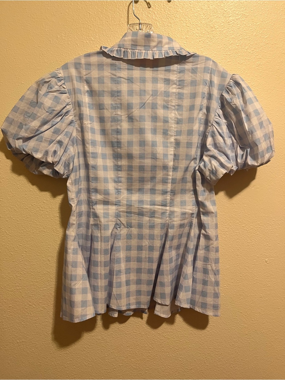 Selkie Gingham Potters blouse XL - Picture 2 of 2